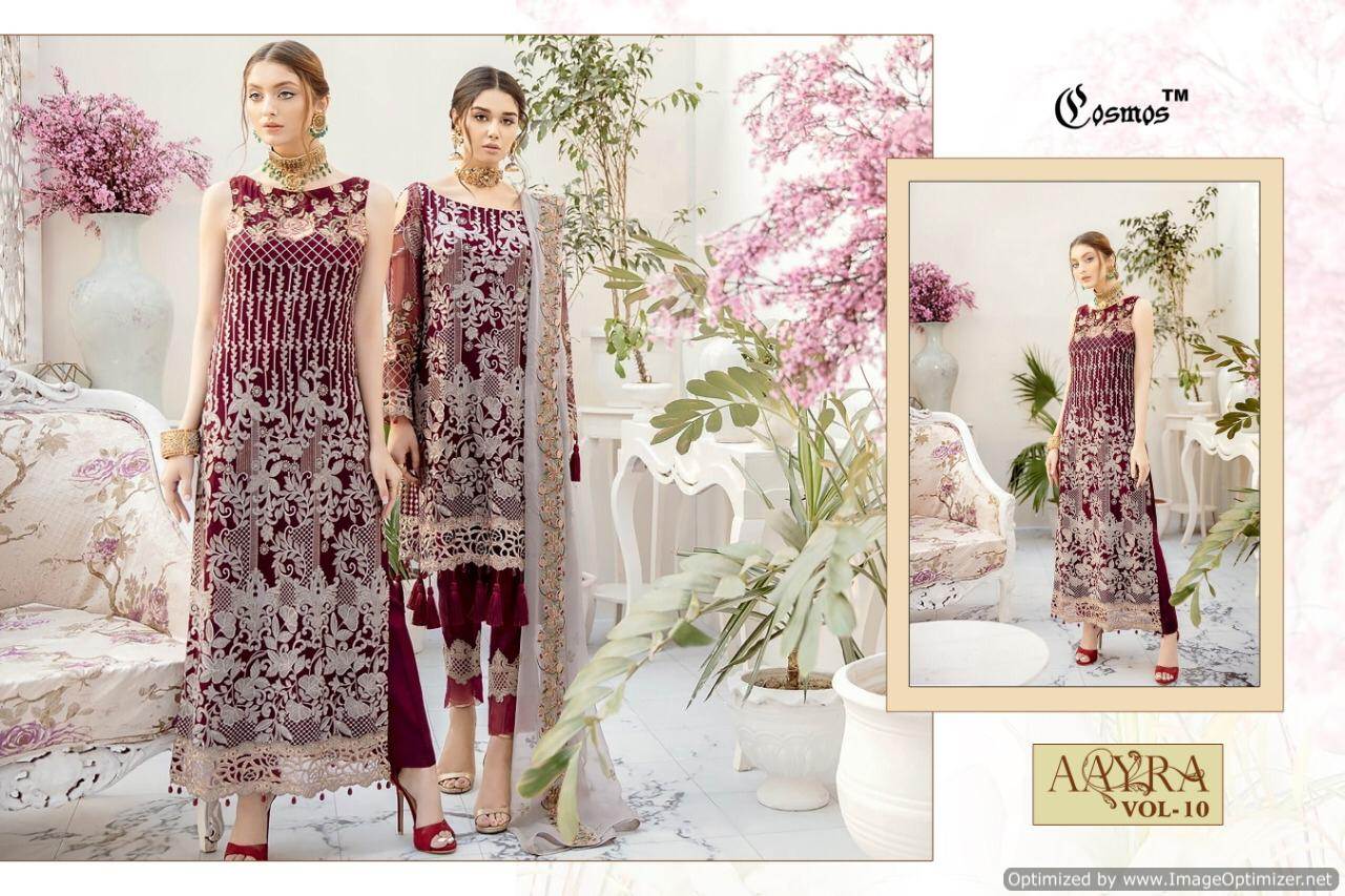 Cosmos Present Aayra Vol 10 Pakistani Salwar Suits