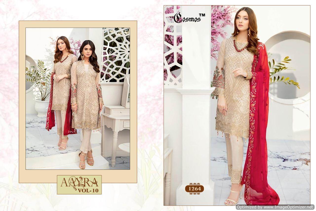 Cosmos Present Aayra Vol 10 Pakistani Salwar Suits