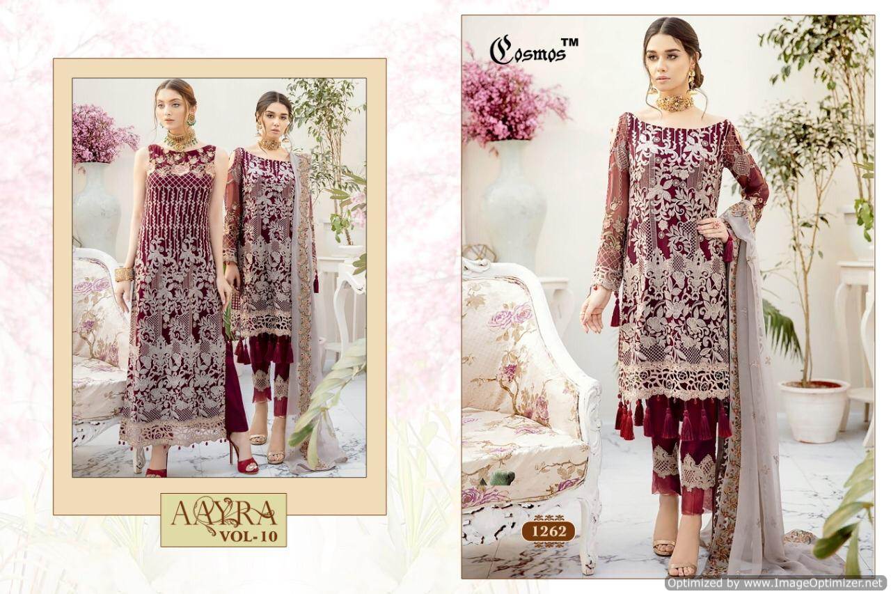 Cosmos Present Aayra Vol 10 Pakistani Salwar Suits