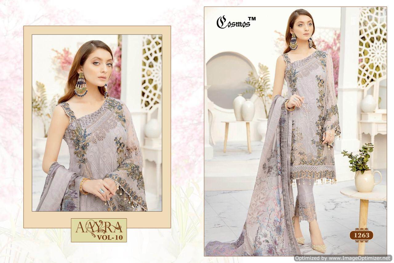 Cosmos Present Aayra Vol 10 Pakistani Salwar Suits