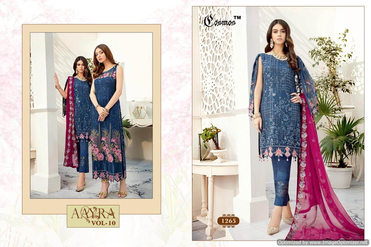 Cosmos Present Aayra Vol 10 Pakistani Salwar Suits