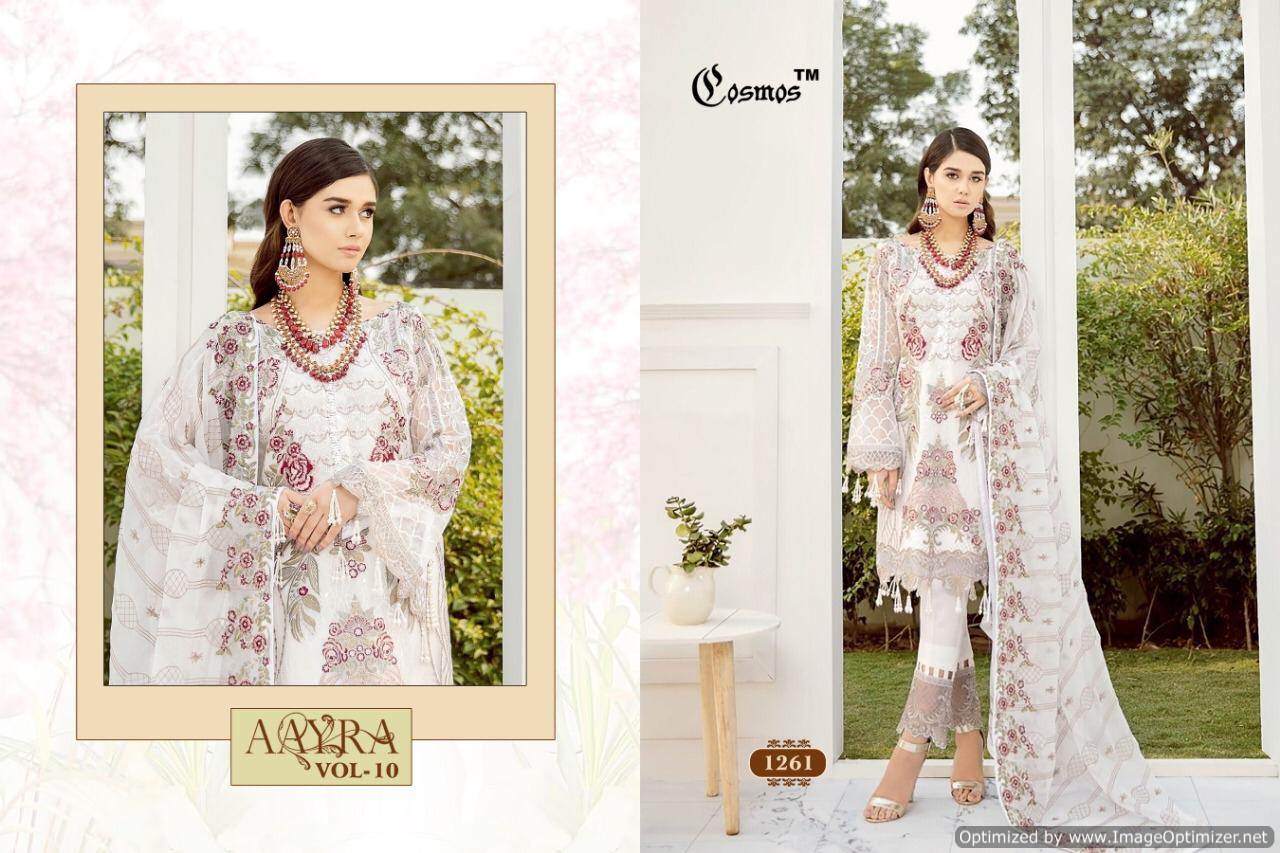 Cosmos Present Aayra Vol 10 Pakistani Salwar Suits