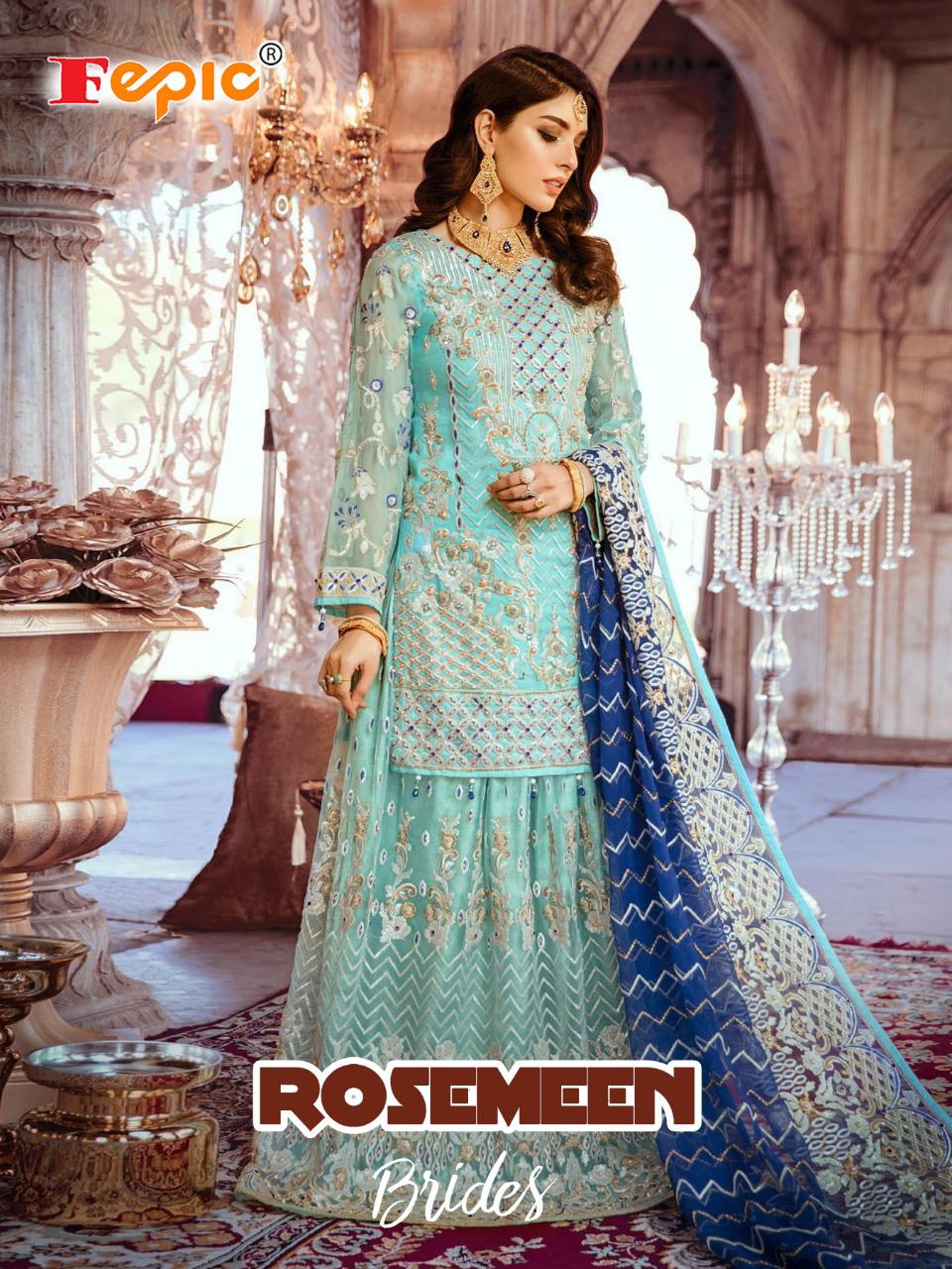 Fepic Present Rosemeen Brides Salwar Suits Collection