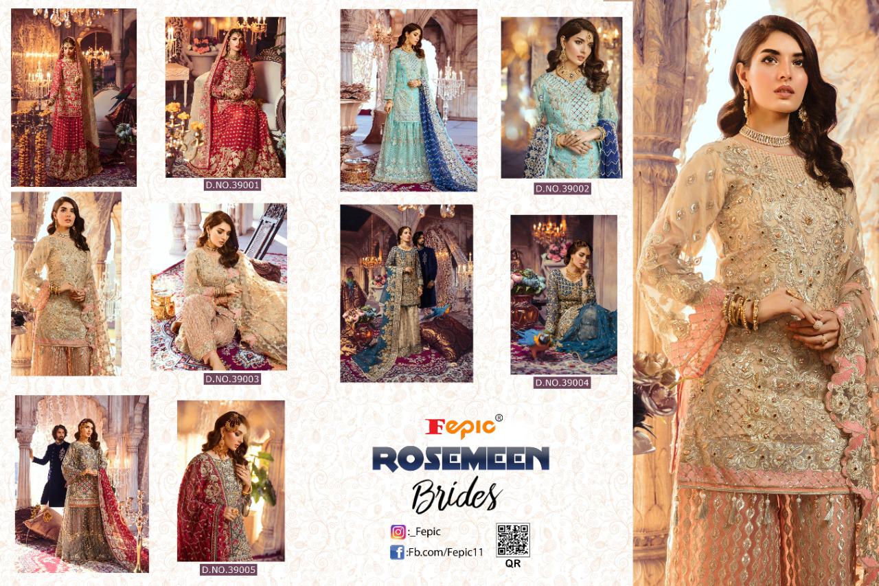 Fepic Present Rosemeen Brides Salwar Suits Collection