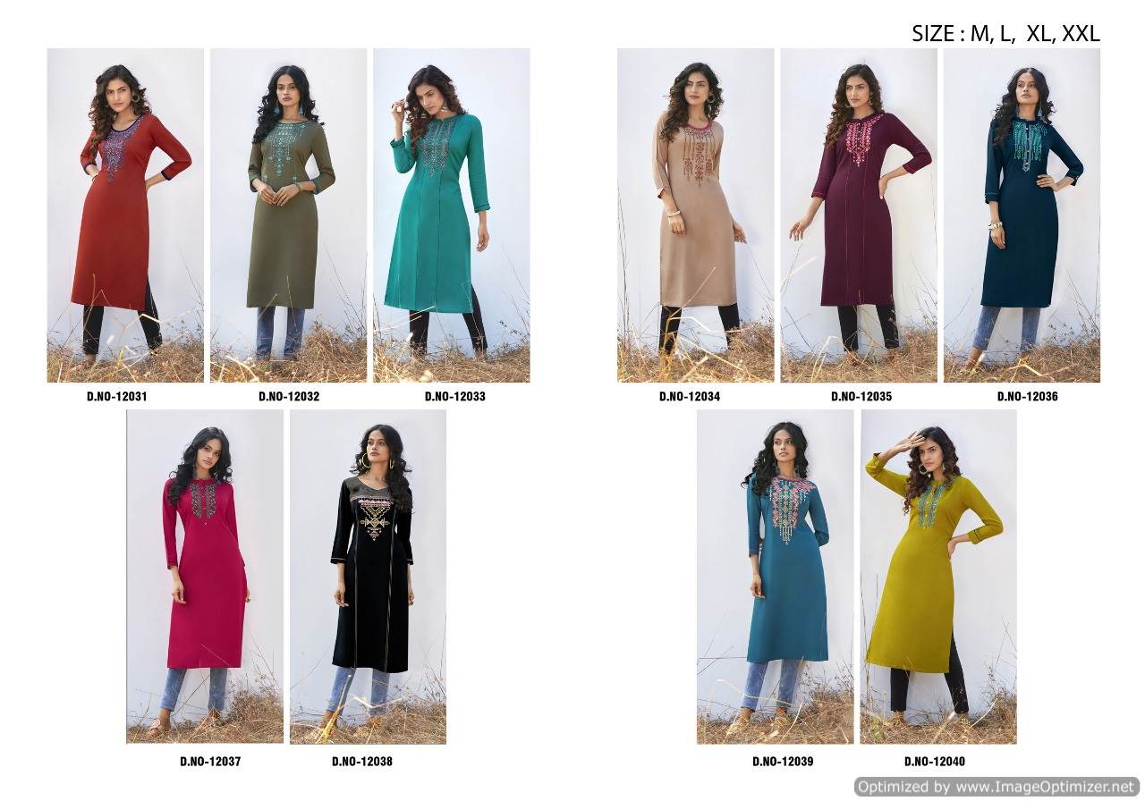 Kajree Present Lily Vol 17 Kurti Collection