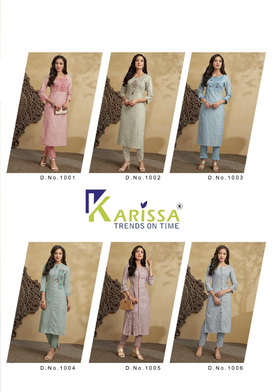 Karissa Present Sangini Kurtis With Bottom Catalogue