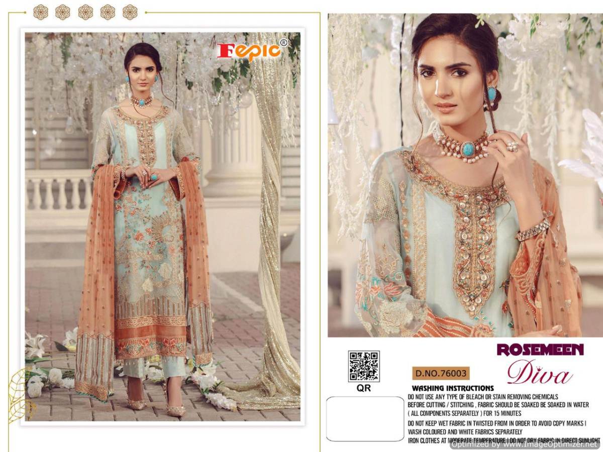 Rosemeen Present Diva Pakistani Salwar Suits Collection.