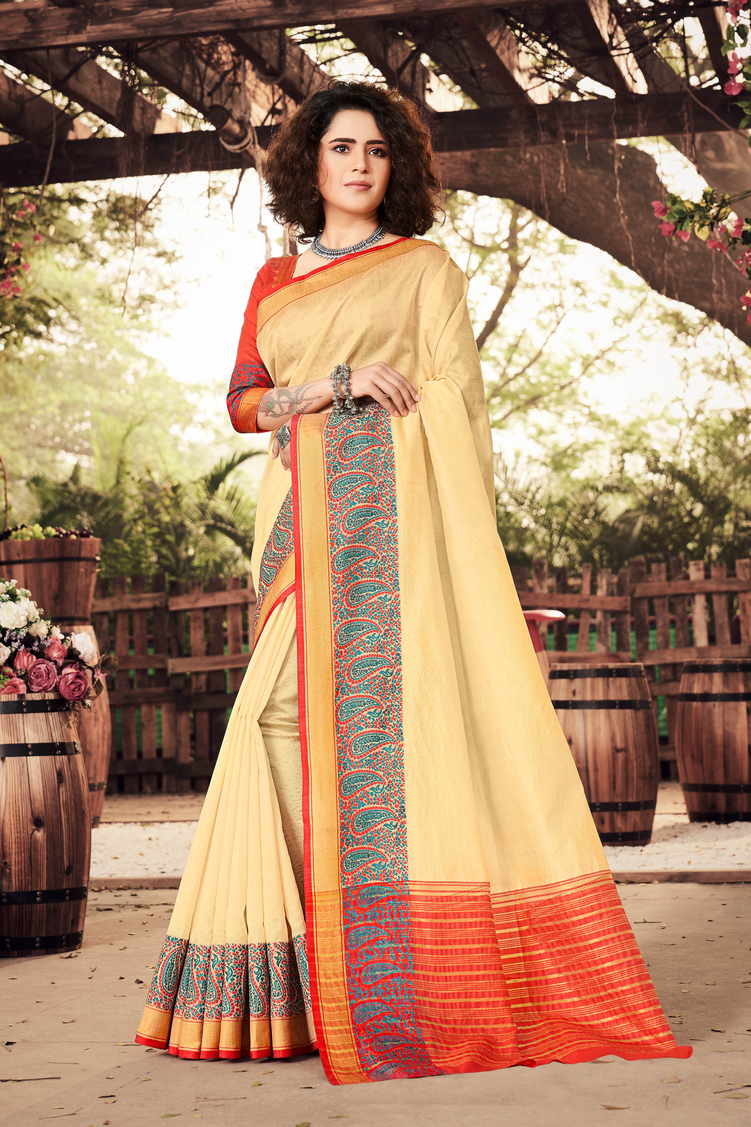 Sanskar Present Rajgharana  Casual Wear Saree Collection