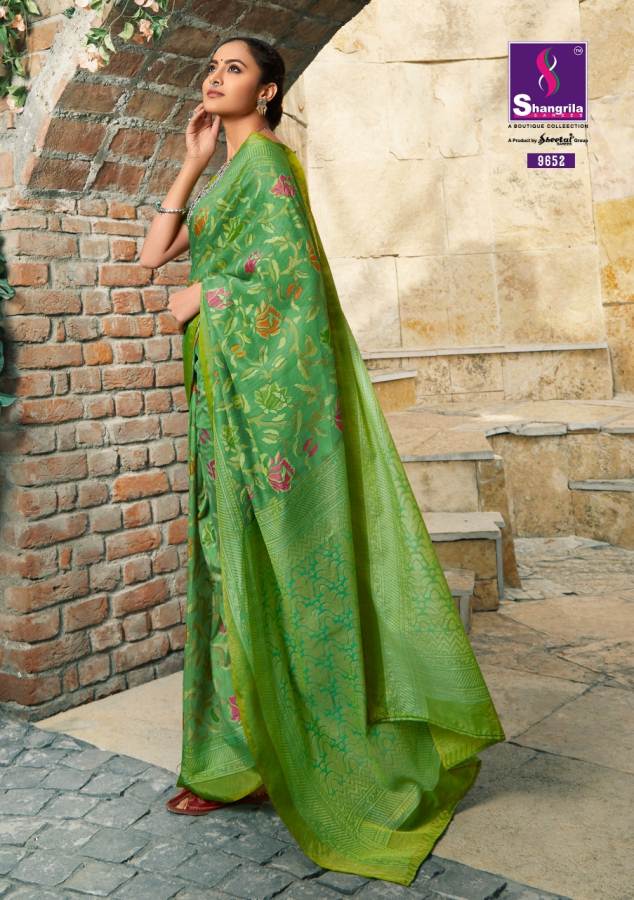 Shangrila Present Fionaa Brasso Sarees Catalogue