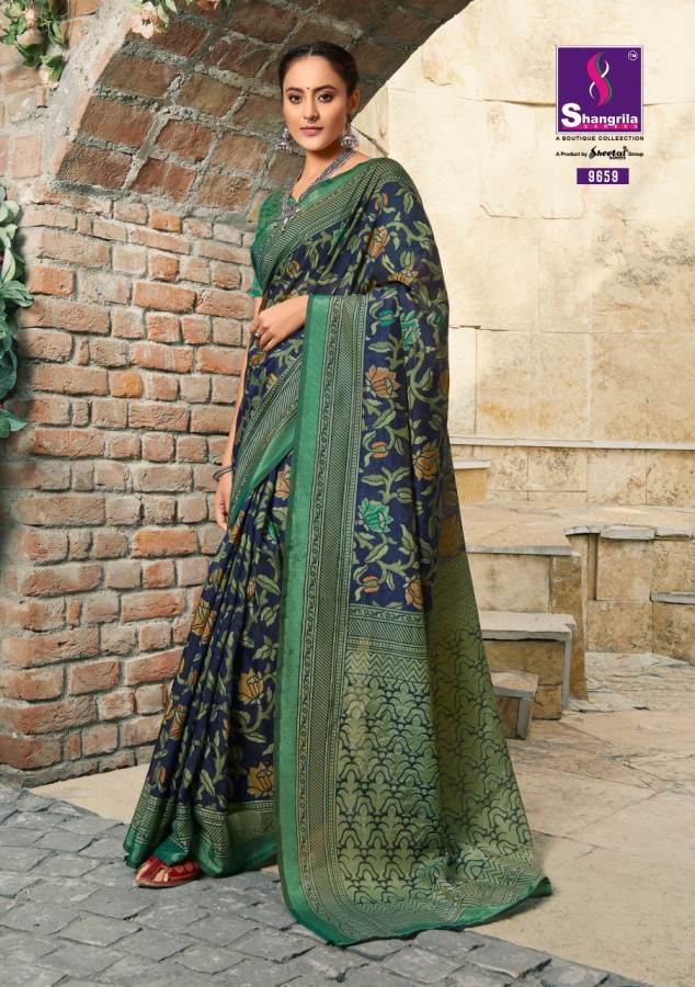 Shangrila Present Fionaa Brasso Sarees Catalogue