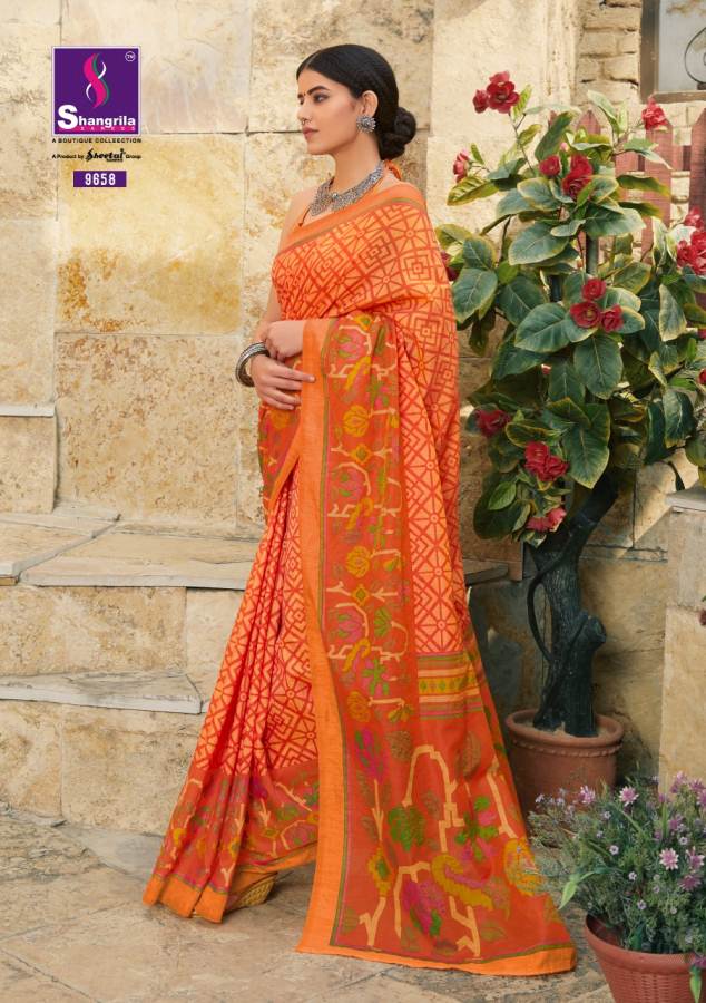 Shangrila Present Fionaa Brasso Sarees Catalogue