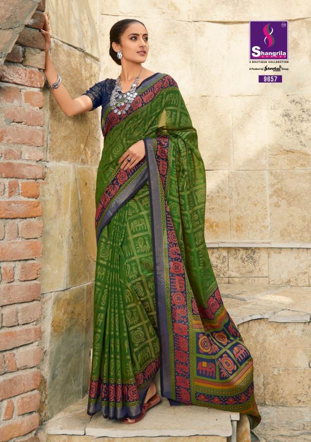 Shangrila Present Fionaa Brasso Sarees Catalogue