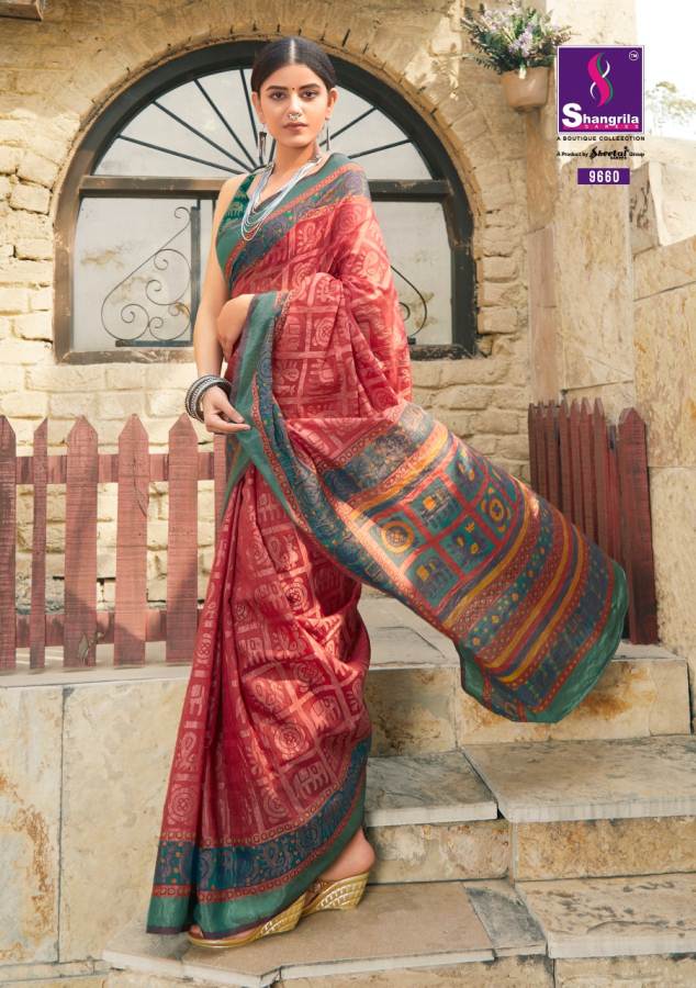 Shangrila Present Fionaa Brasso Sarees Catalogue