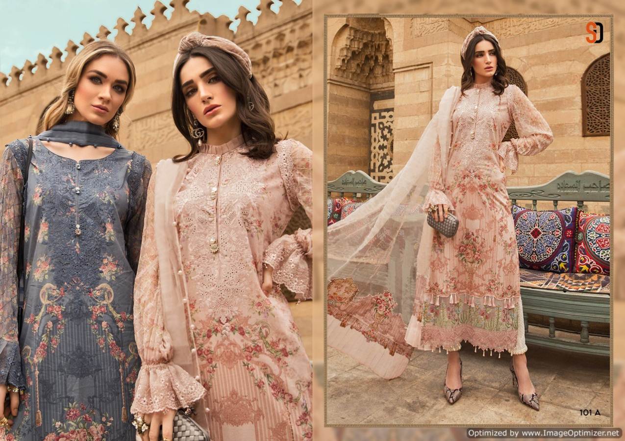 Shraddha Present Maria B Vol 101 Pakistani Suits