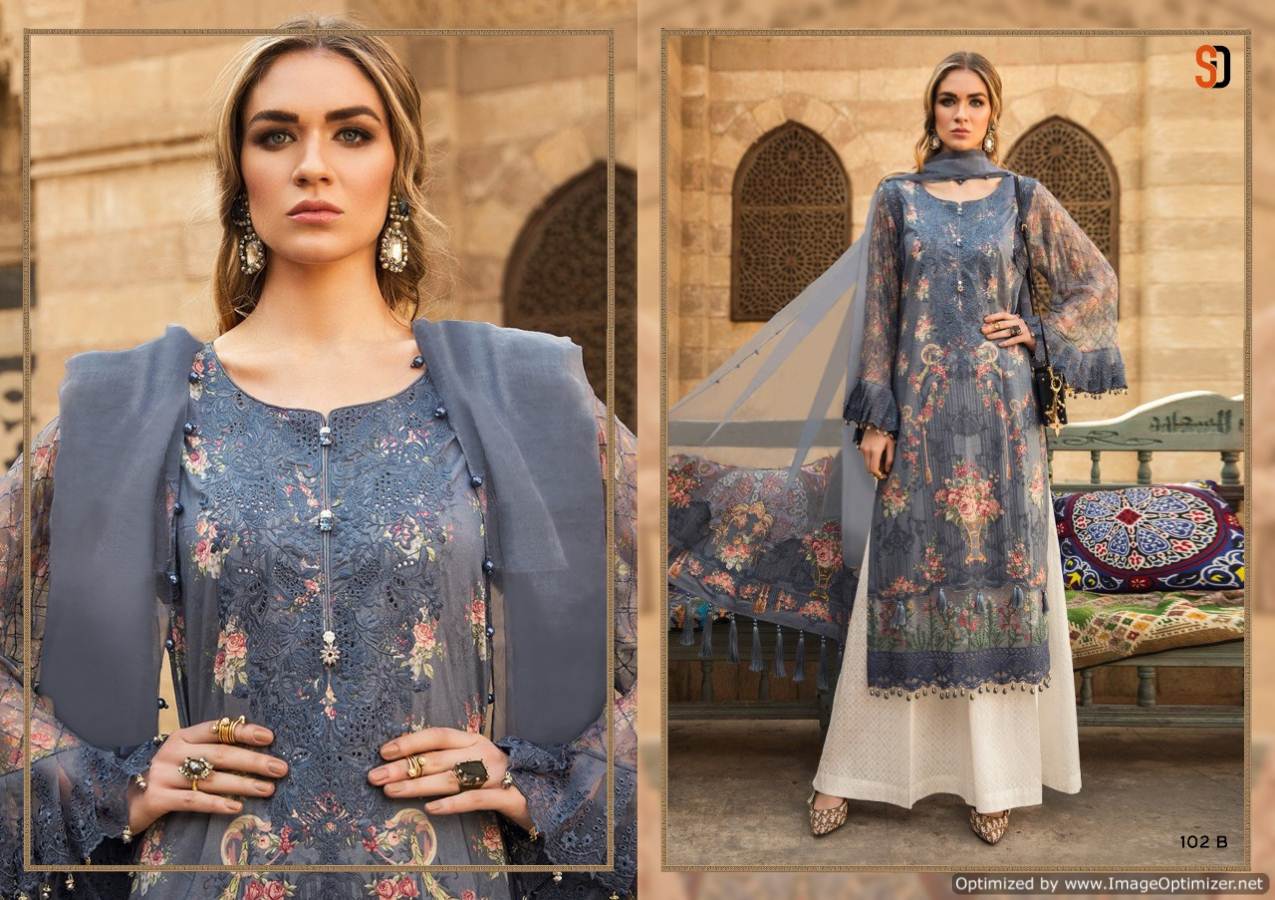 Shraddha Present Maria B Vol 101 Pakistani Suits