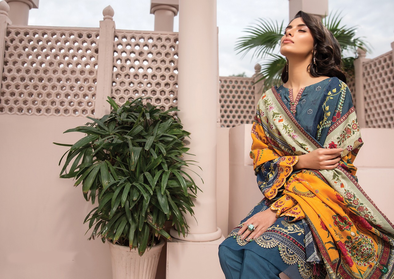 Iris Present Karachi Cotton Vol 3 Karachi Dress Collection.