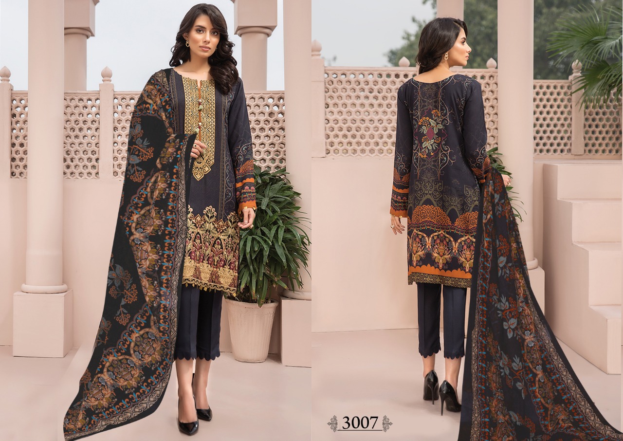 Iris Present Karachi Cotton Vol 3 Karachi Dress Collection.