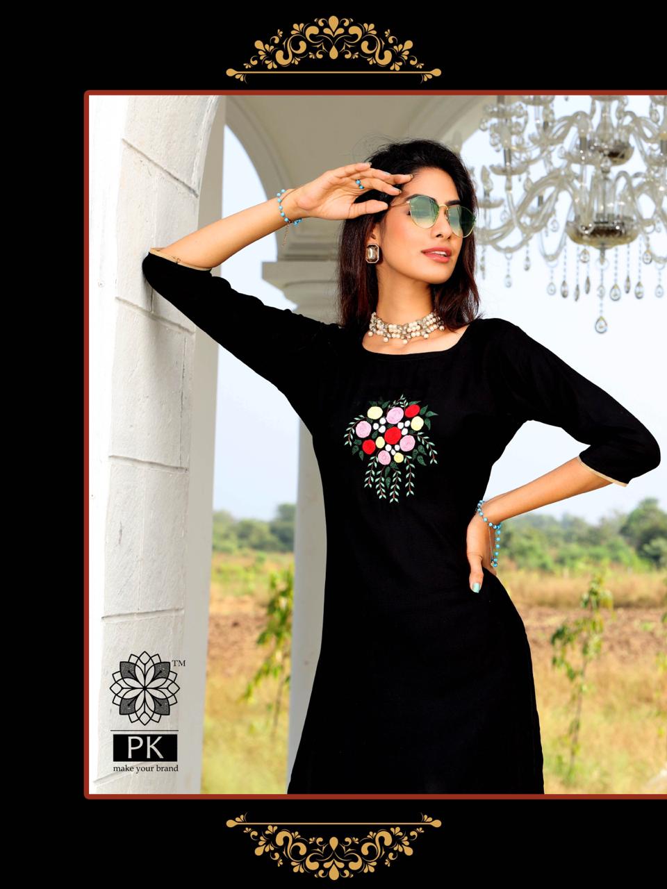 Pk Present Plazo City Vol 2 Designer Kurti Collection