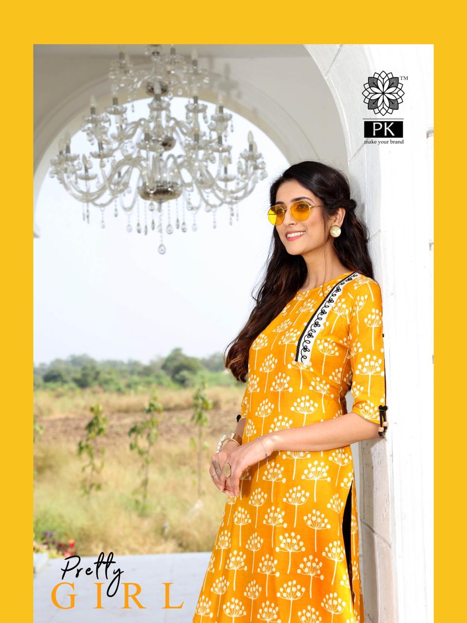 Pk Present Plazo City Vol 2 Designer Kurti Collection