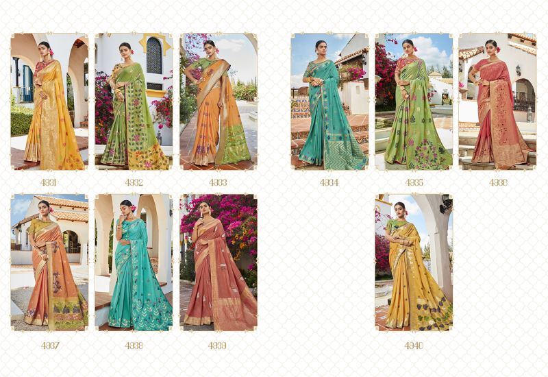 Beautiful Digital Print Jute Saree – Siri Collections