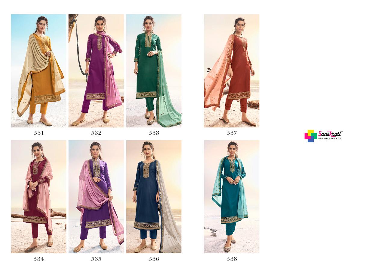 Sanskruti Present  Kishana Vol 3 Party Wear Collection