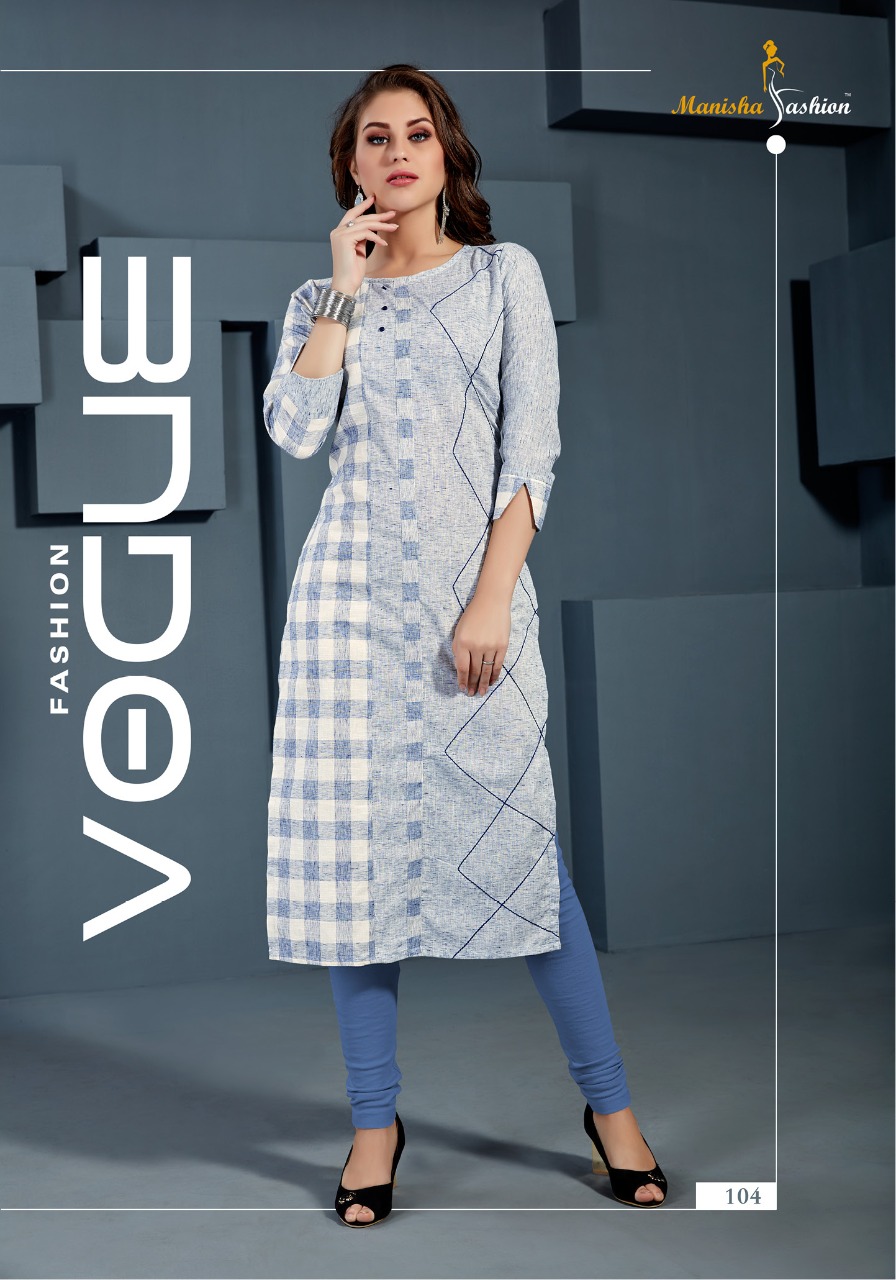 Manisha Fashion Present Mannat Vol 1 Casual Wear Kurtis Catalogue