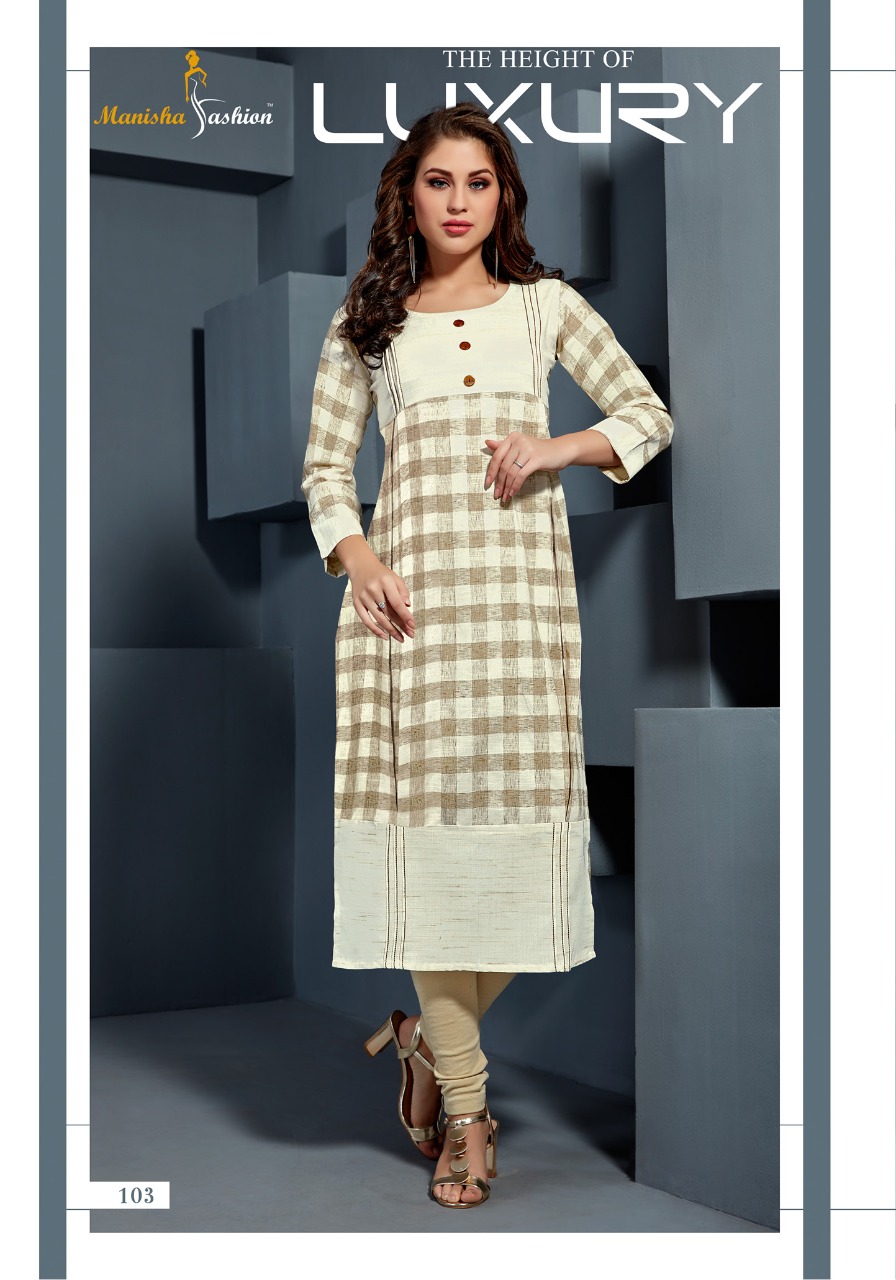 Manisha Fashion Present Mannat Vol 1 Casual Wear Kurtis Catalogue