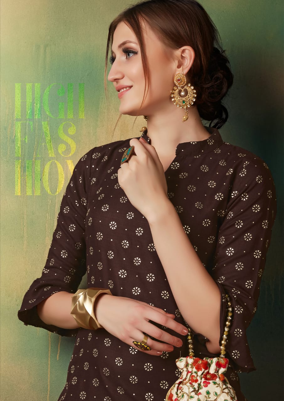 Manisha Fashion Present Monalisha Vol 1 Designer Kurtis With Plazzo Collection