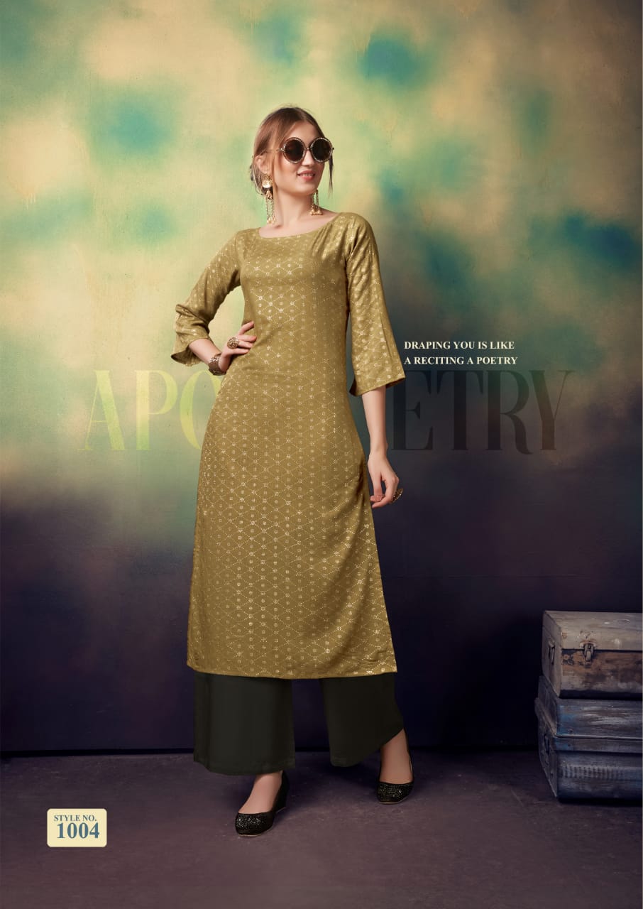 Manisha Fashion Present Monalisha Vol 1 Designer Kurtis With Plazzo Collection