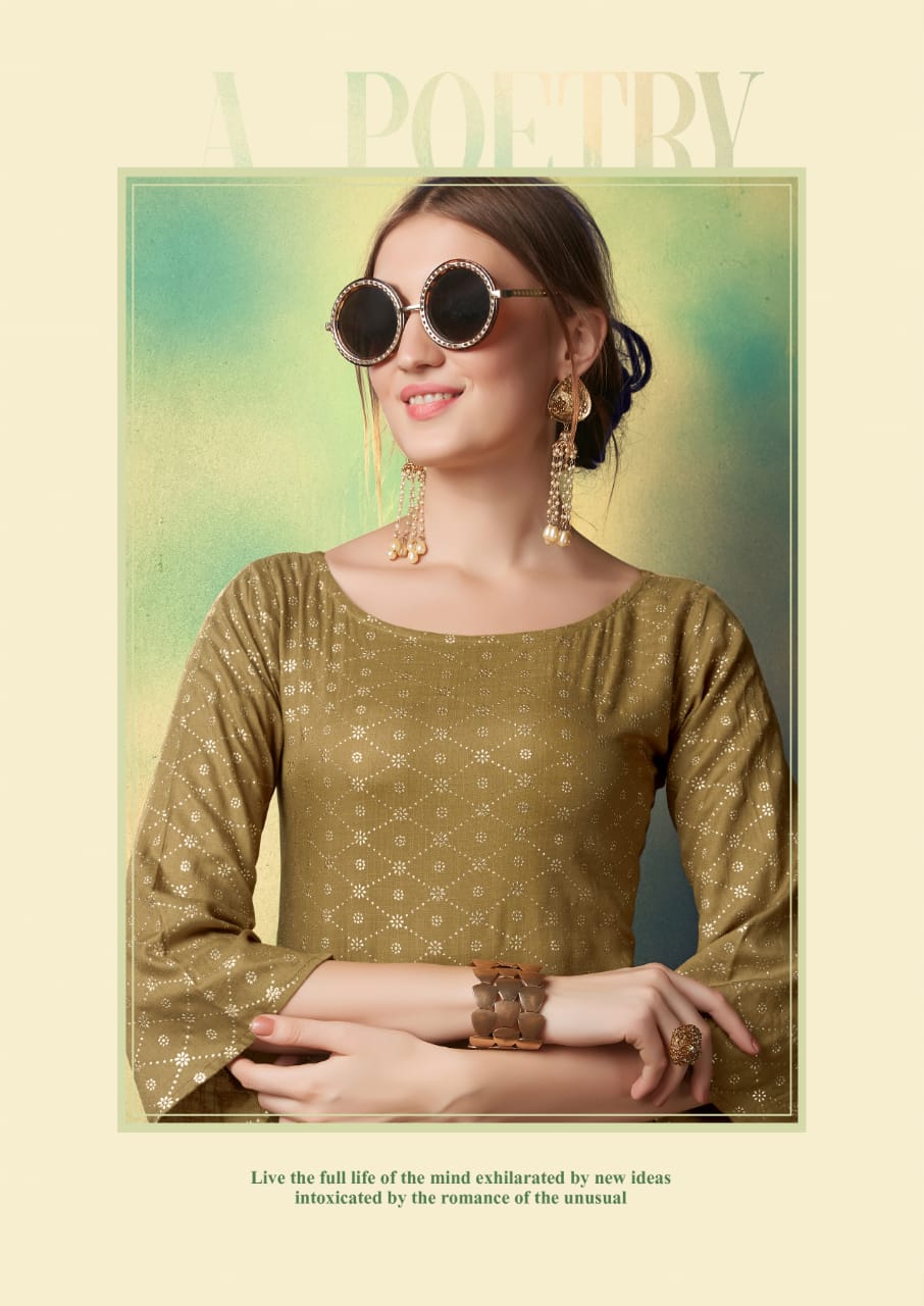 Manisha Fashion Present Monalisha Vol 1 Designer Kurtis With Plazzo Collection