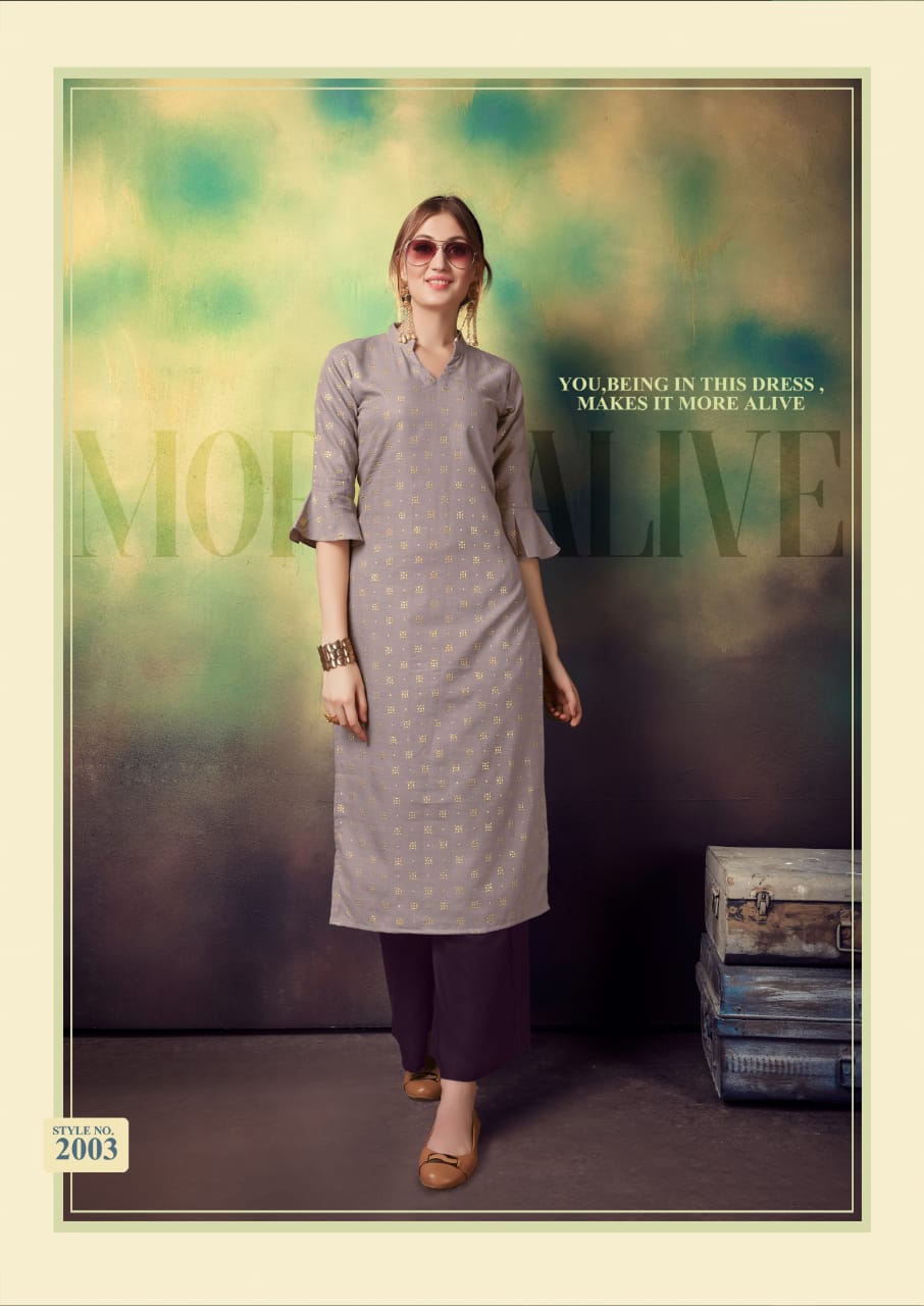 Manisha Fashion Present Monalisha Vol 2 Kurtis With Plazzo Catalogue.