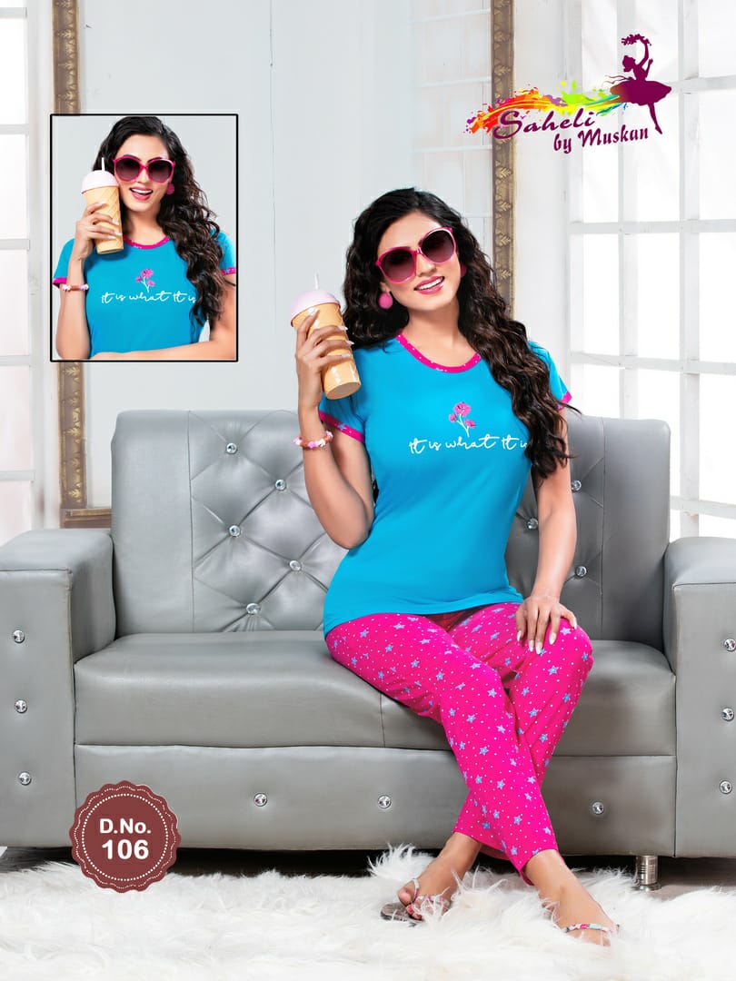 Saheli  Night Suit Collection