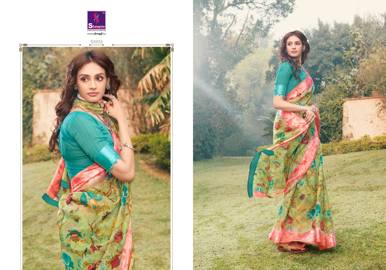 KANCHAN BY JALNIDHI GEORGETTE UNSTICHED SAREES WHOLESALE 8 PCS