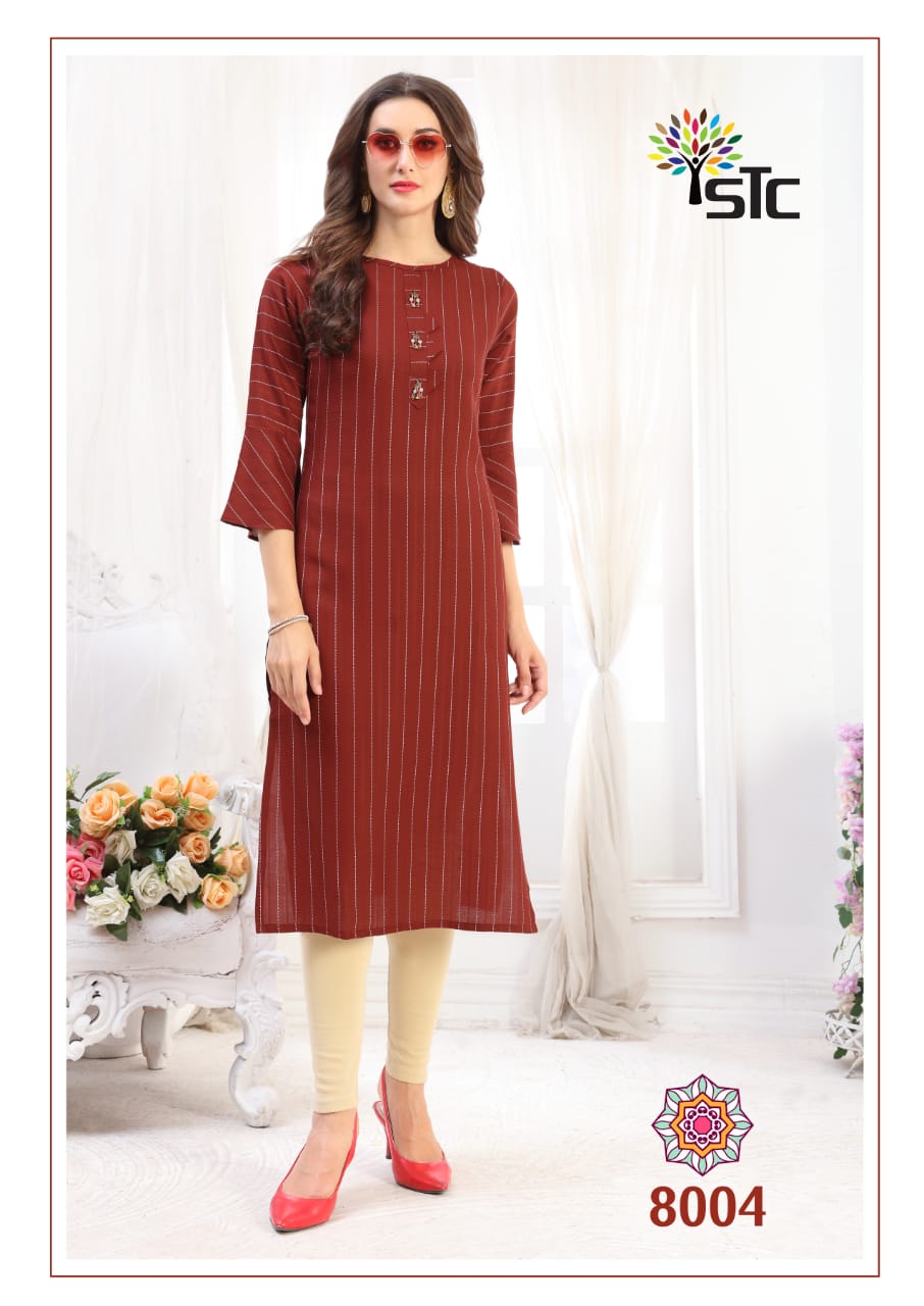 Stc Present Fantasy Kurtis Catalogue