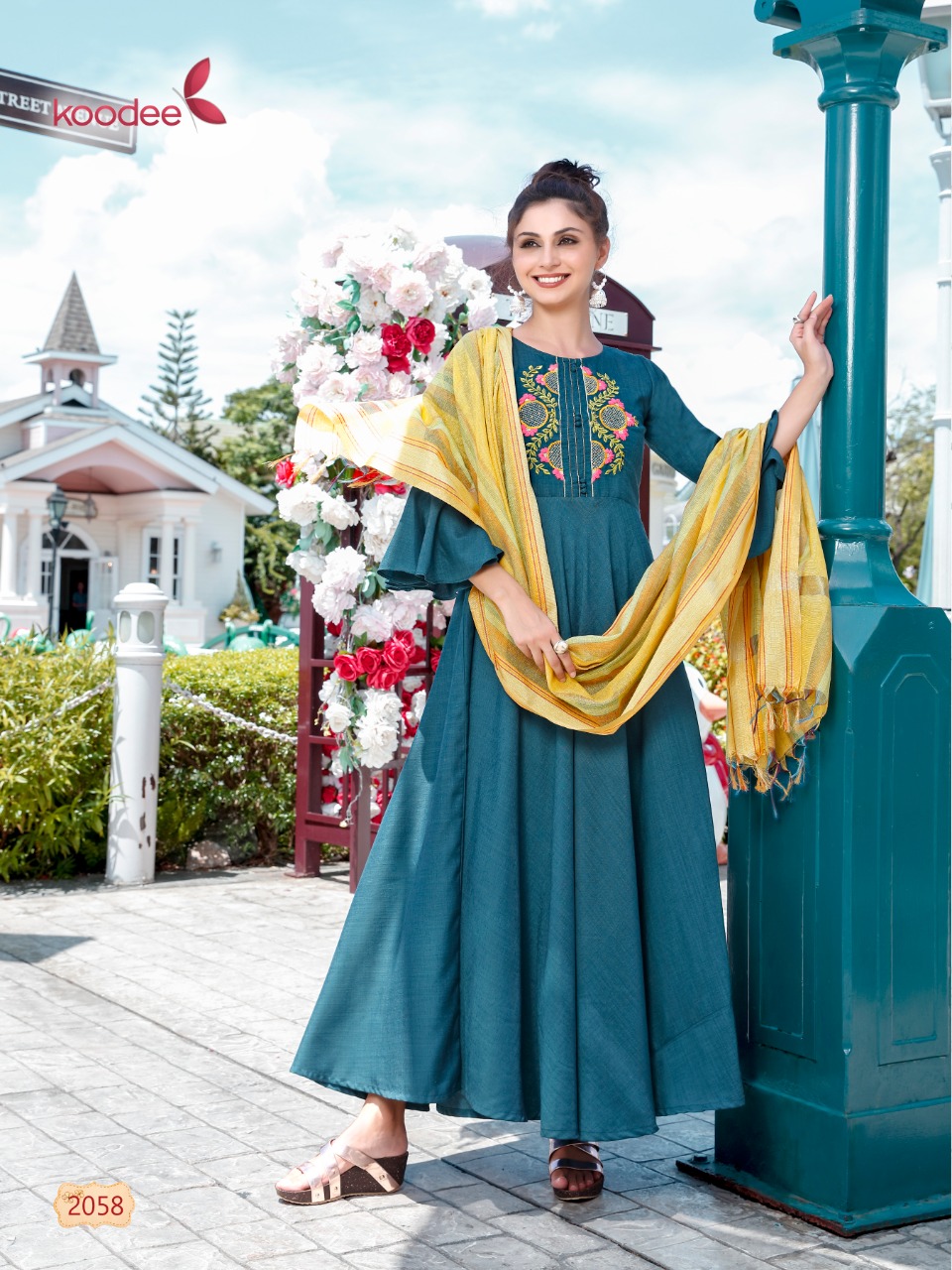 Koodee Chunri Vol 2 Party Wear Kurtis With Dupatta Collection