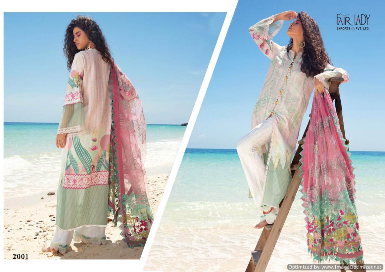 Fair Lady Presents Rang Rasiya Collection Of Pure Lawn Cotton Pakistani Suits