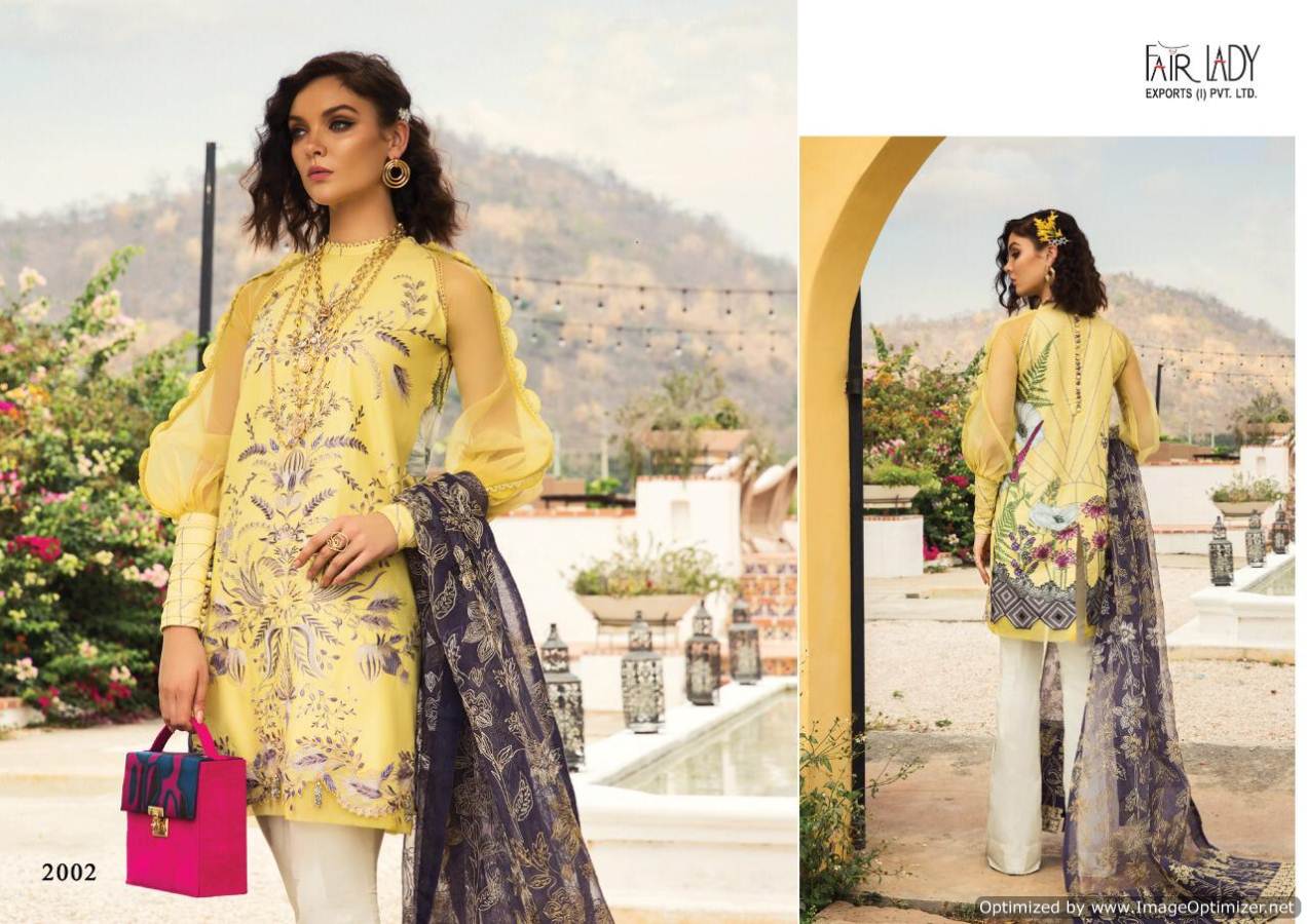 Fair Lady Presents Rang Rasiya Collection Of Pure Lawn Cotton Pakistani Suits