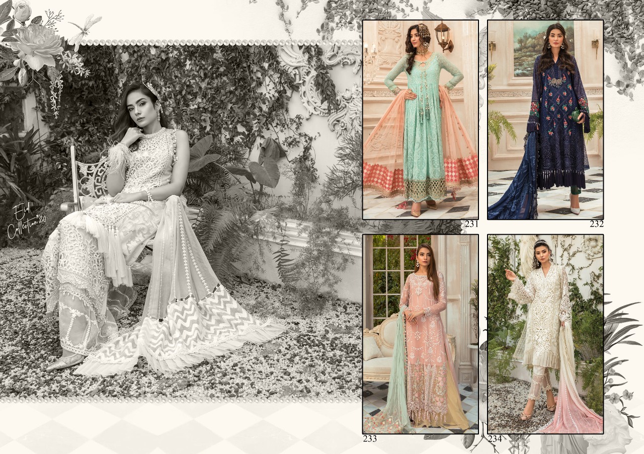 Kaara Presents Mbroidered M Print Collection Of Embroidered Designer Pakistani Suits