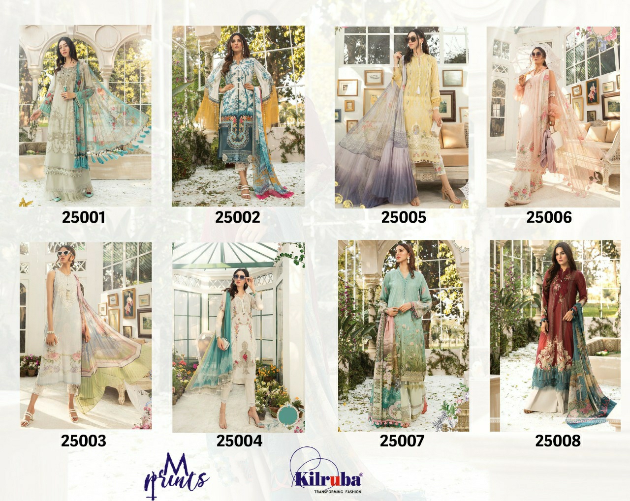 Kilruba Presents M Print Lawn Collection 2020 Patch Embroidered And Lawn Printed Pakistani Suit