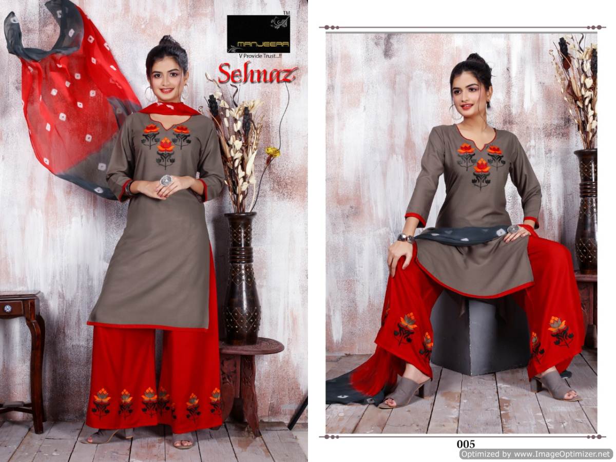 Mirayaa Presents Sehnaz Collection Of Ready-made Dress Collection