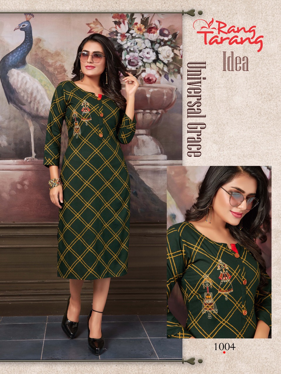 Rang Tarang Presents Idea Collection Of Printed And Embroidered Kurtis