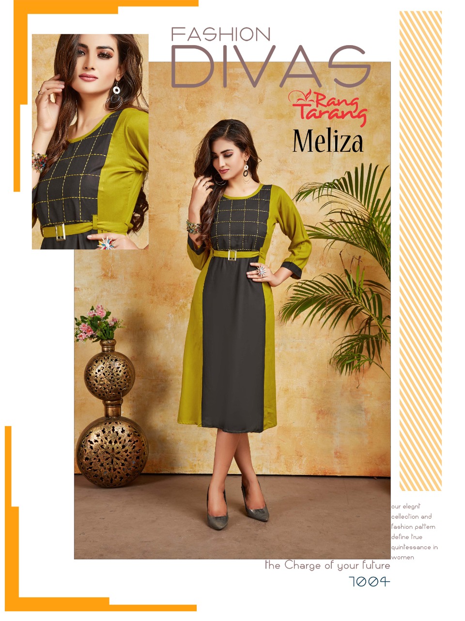 Rang Tarang Presents Meliza Collection Of Heavy Rayon Designer Kurtis