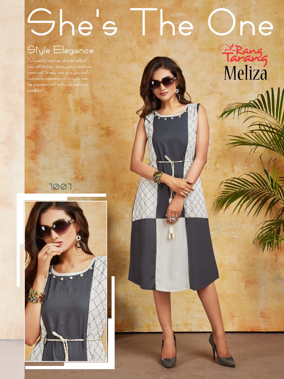 Rang Tarang Presents Meliza Collection Of Heavy Rayon Designer Kurtis