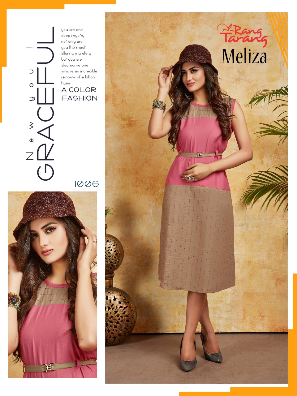 Rang Tarang Presents Meliza Collection Of Heavy Rayon Designer Kurtis