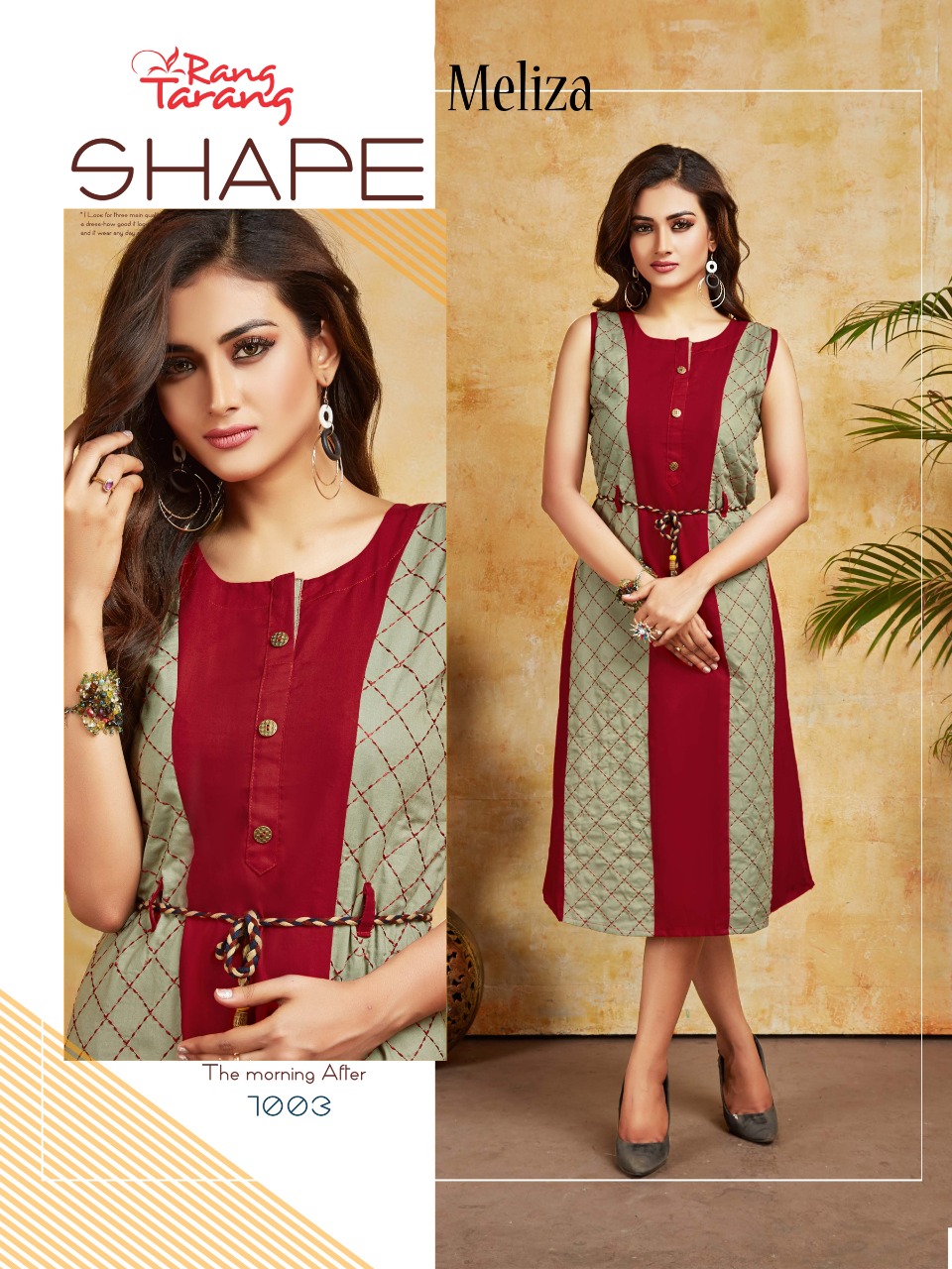 Rang Tarang Presents Meliza Collection Of Heavy Rayon Designer Kurtis