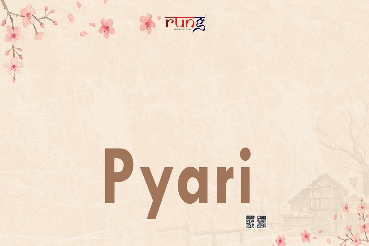 Rung Presents Pyari Collection Of Two Tone Rayon Manual Embroidered Kurtis