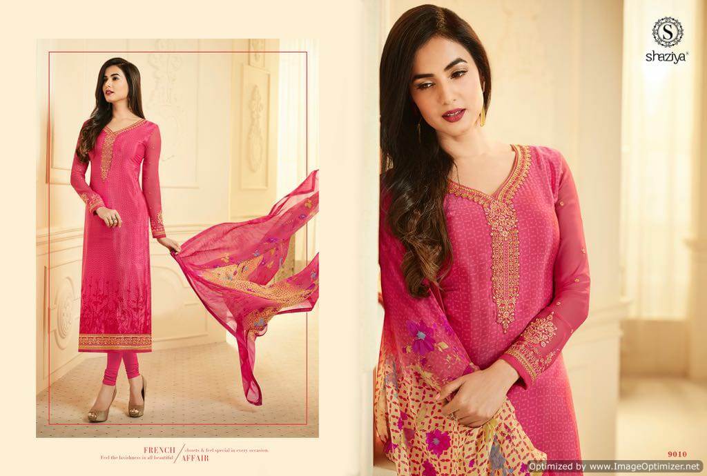 Shaziya Presents Garden Crape 98 Collection Of Crape Heavy Designer Suit