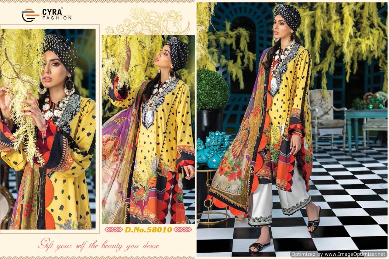 Cyra Presents Alizah 5 Collection Of Jam Cotton Digital Print With Patch Work Pakistani Suits