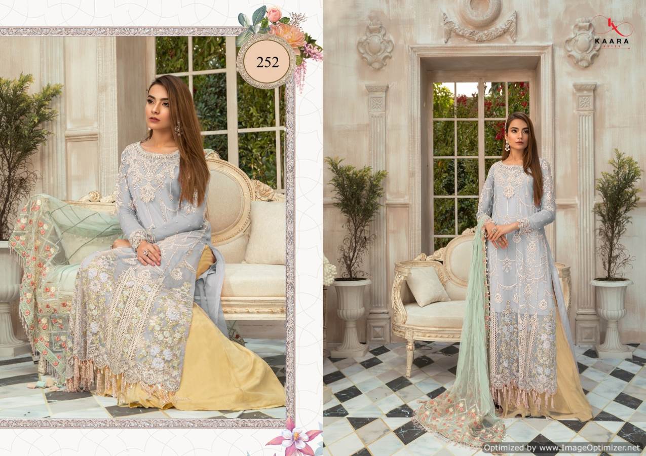 Kaara Presents Maria B Mbroidered Colour Collection Of Glamorous Embroidered Pakistani Suits