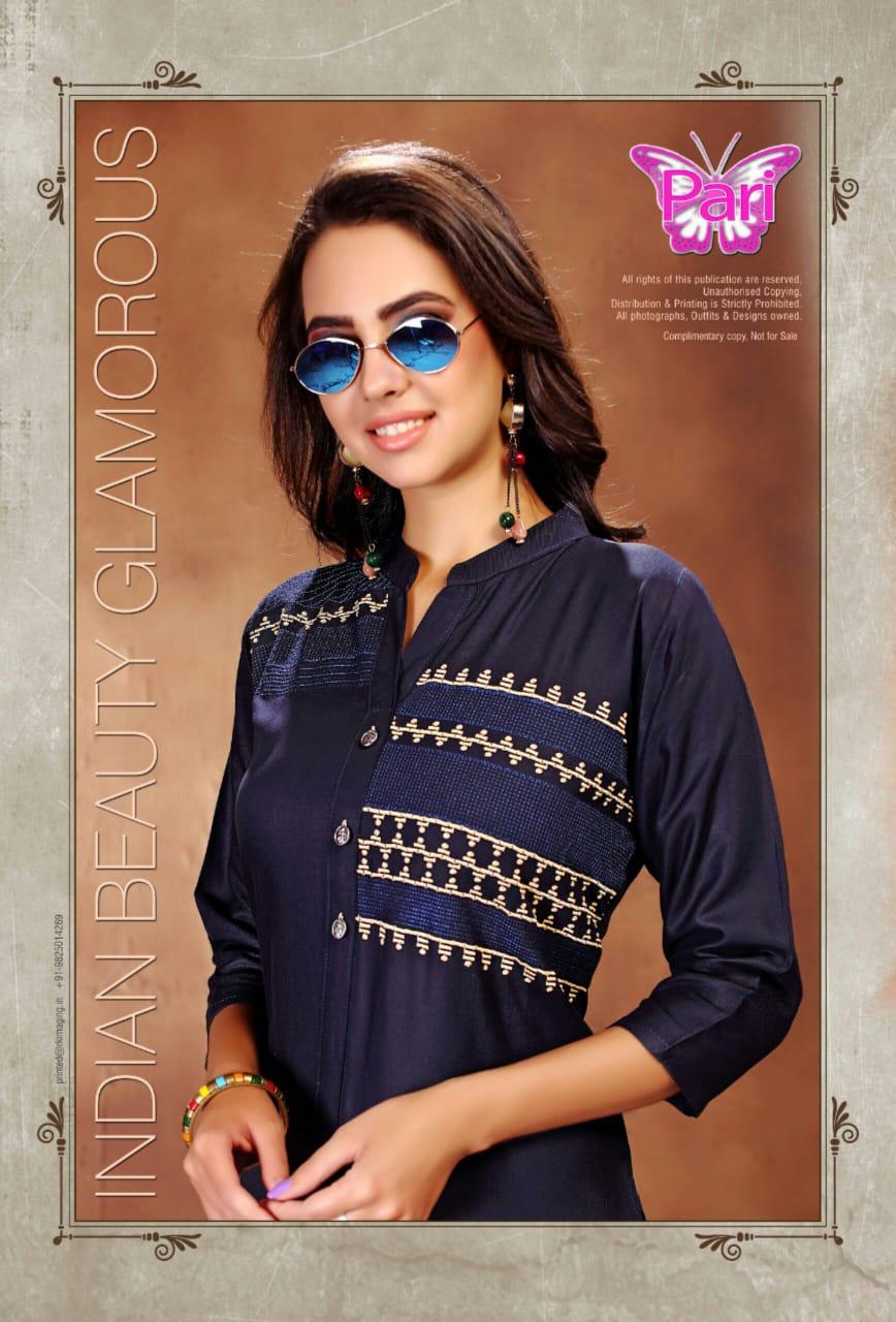 Pari Presents Babydoll Collection Of Heavy Rayon Stylish Designer Kurtis